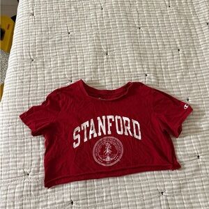 Stanford cropped t shirt